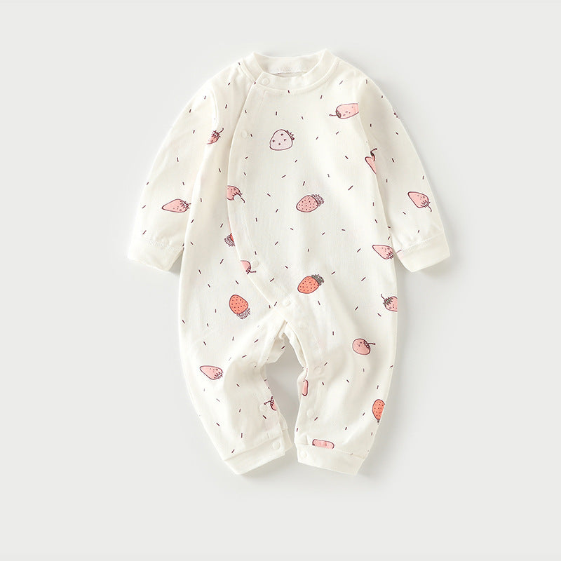Full grade: Class A
Fabric name: Cotton
Suitable seasons: spring and autumn, winter, spring, autumn
Suitable age: newborns (0~1 years old, 80cm and below)
Applicable gender: neutral/male and female
Style: simple
Style: long climb
Color: cow, spout elephant, lemon, little mouse, fruit pie, cartoon dragon, strawberry, rabbit
Suitable height: 59cm, 66cm, 73cm, 80cm, 90cm
