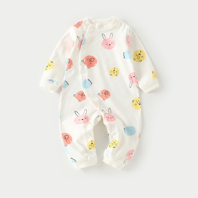 Full grade: Class A
Fabric name: Cotton
Suitable seasons: spring and autumn, winter, spring, autumn
Suitable age: newborns (0~1 years old, 80cm and below)
Applicable gender: neutral/male and female
Style: simple
Style: long climb
Color: cow, spout elephant, lemon, little mouse, fruit pie, cartoon dragon, strawberry, rabbit
Suitable height: 59cm, 66cm, 73cm, 80cm, 90cm