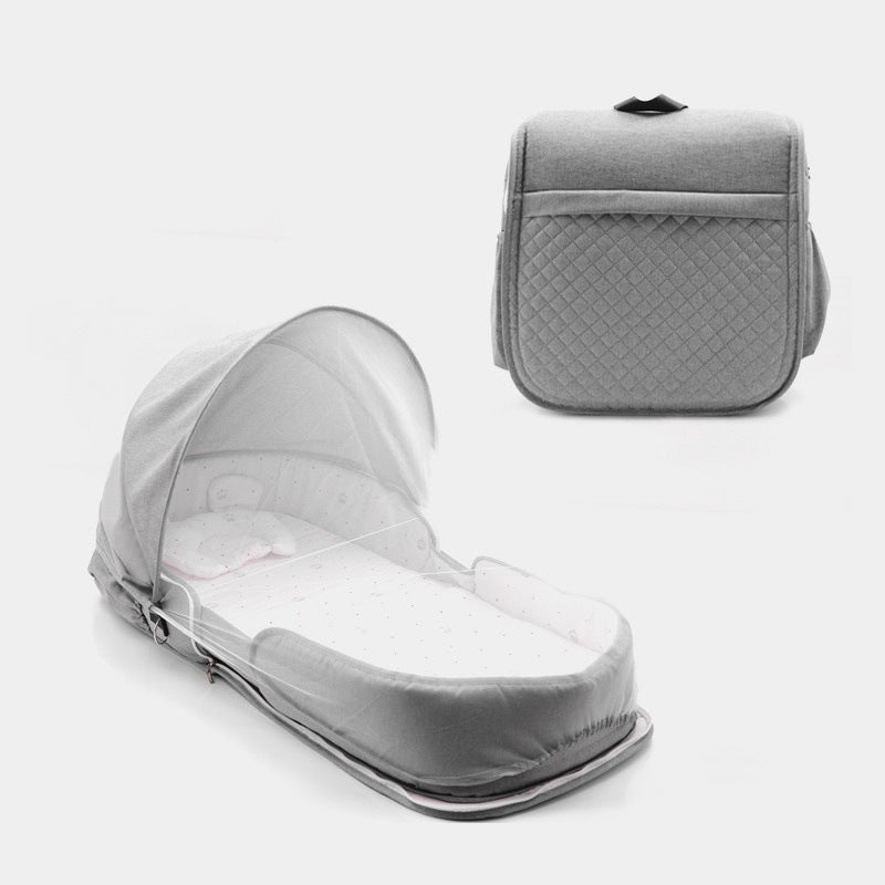 Portable anti-pressure bed with carrying bag 